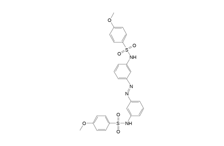 3,3'-bis[(4'-Methoxyphenylsulfonyl)amino]azobenzene