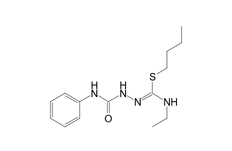 1-Ethyl-6-phenyl-2-(butylthio)-isothio-biurea