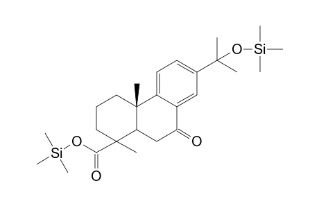 15-Hydroxy-7-oxodehydroabieticacid,trimethylsilyl ester,15-trimethylsilyl ether