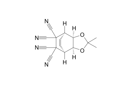 (3a.alpha.,4.alpha.,7.alpha.,7a.alpha.)-8,8,9,9-Tetracyano-3a,4,7,7a-tetrahydro-2,2-dimethyl-4,7-ethano-1,3-benzodioxole