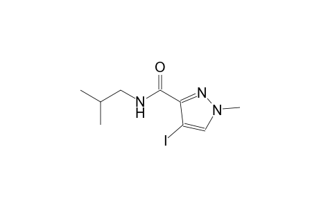 4-iodo-N-isobutyl-1-methyl-1H-pyrazole-3-carboxamide