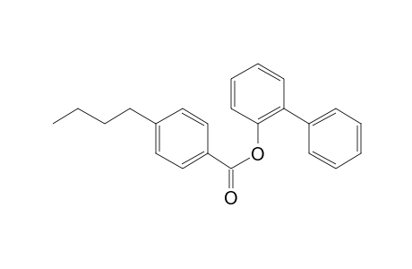 4-Butylbenzoic acid, 2-biphenyl ester