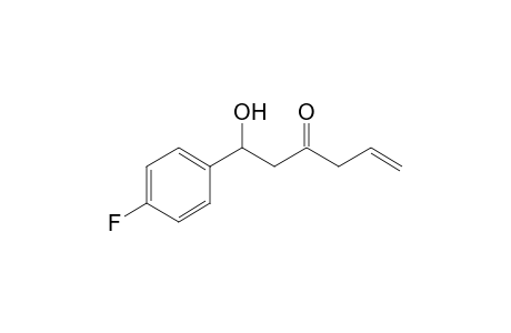 1-(4-Fluorophenyl)-1-hydroxyhex-5-en-3-one