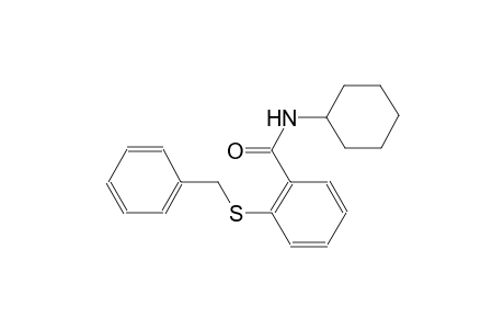 2-(benzylsulfanyl)-N-cyclohexylbenzamide