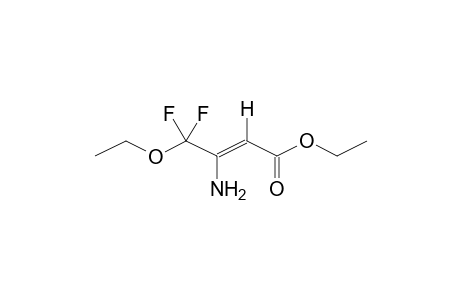 ETHYL (Z)-3-AMINO-4-ETHOXY-4,4-DIFLUORO-2-BUTENOATE