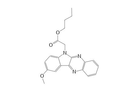 butyl (9-methoxy-6H-indolo[2,3-b]quinoxalin-6-yl)acetate