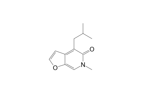 6-Methyl-4-(2',2'-dimethylethyl)furo[2,3-c]pyrid-5-one