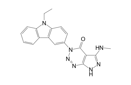 3-(9-Ethyl-9H-carbazol-3-yl)-5-(methylamino)-3,7-dihydro-4H-pyrazolo [3,4-d][1,2,3]triazin-4-one