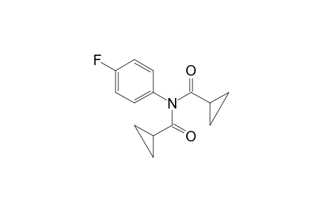 N-(Cyclopropanecarbonyl)-N-(4-fluorophenyl)cyclopropanecarboxamide