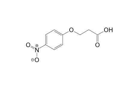 Propanoic acid, 3-(4-nitrophenoxy)-
