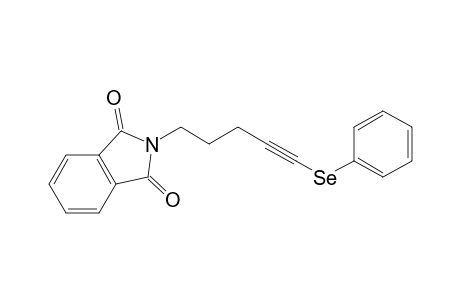 2-(5-phenylselanylpent-4-ynyl)isoindole-1,3-dione