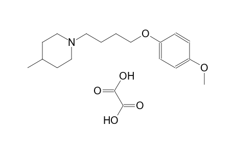 1-[4-(4-methoxyphenoxy)butyl]-4-methylpiperidine oxalate