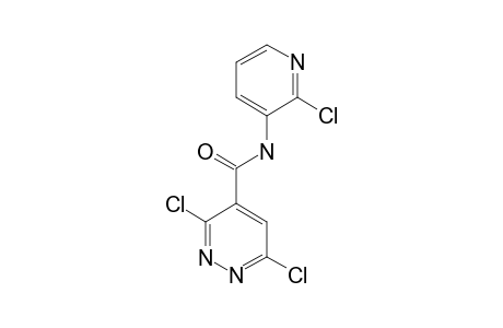 3,6-DICHLORO-N-(2-CHLORO-3-PYRIDINYL)-PYRIDAZINE-4-CARBOXAMIDE