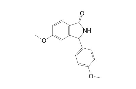 5-Methoxy-3-(4'-methoxyphenyl)-2,3-dihydro-1H-isoindol-1-one