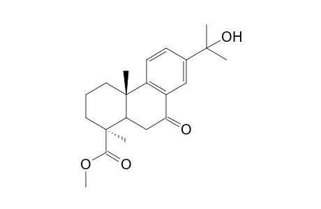 Methyl 13 - hydroxyisopropyl - 7 - oxo - podocarpa - 8,11,13 - trien - 15 - oate (BAD NAME!)