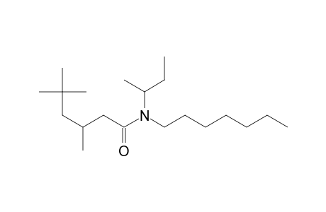Hexanamide, 3,5,5-trimethyl-N-(2-butyl)-N-heptyl-