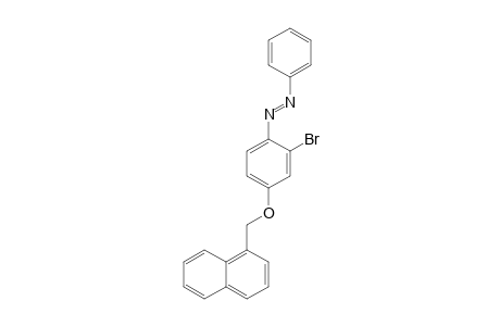 4-[(1"-Naphthyl)methoxy]-2-bromoazobenzene