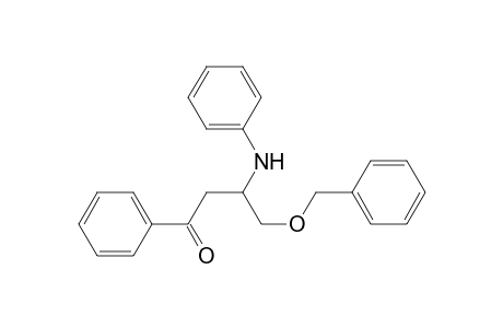 4-Benzyloxy-1-phenyl-3-(N-phenylamino)-1-butanone