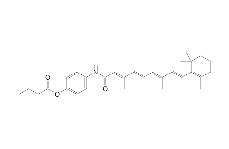 4-{(2E,4E,6E,8E)-[3,7-Dimethyl-9-(2,6,6-trimethyl-1-cyclohexenyl)nona-2,4,6,8-tetraenoylamino]}-phenyl Butanoate