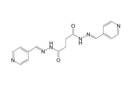 Butane-1,4-dihydrazide, N2,N2'-bis(4-pyridylmethylene)-