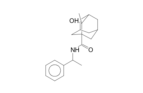 2-HYDROXY-2-METHYLADAMANTANE-1-CARBOXYLIC ACID (1-PHENYLETHYL)AMIDE