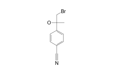 4-(2-BROMO-1-HYDROXY-1-METHYLETHYL)-BENZONITRILE