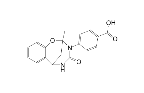 4-{9-methyl-11-oxo-8-oxa-10,12-diazatricyclo[7.3.1.0²,⁷]trideca-2,4,6-trien-10-yl}benzoic acid