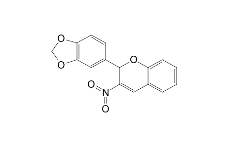3-Nitro-2-(3,4-methylenedioxyphenyl)-2H-chromene