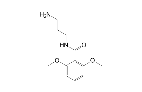 N-(3-AMINOPROPYL)-2,6-DIMETHOXYBENZAMIDE