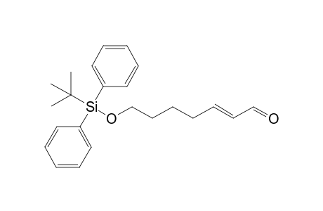 (E)-7-(tert-Butyldiphenylsilanyloxy)hept-2-enal