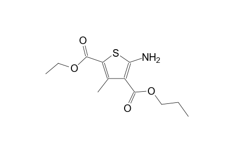 Thiophene-2,4-dicarboxylic acid, 5-amino-3-methyl-, 2-ethyl- 5-propyl ester