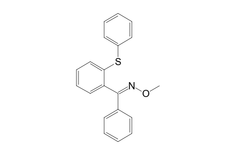 2'-(Phenylthio)benzophenone O-methyloxime