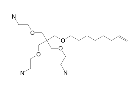3-[3-(2-AMINO-ETHOXY)-2,2-BIS-(2-AMINO-ETHOXYMETHYL)-PROPOXY]-OCT-1-ENE
