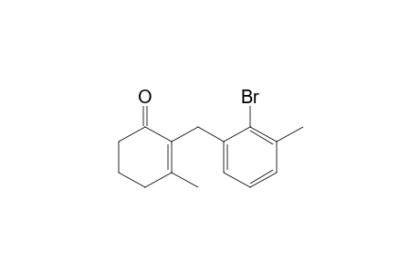 2-(2-Bromo-3-methylbenzyl)-3-methylcyclohex-2-enone