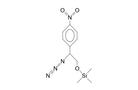 2-Azido-1-trimethylsilyloxy-2-(4-nitro-phenyl)-ethane