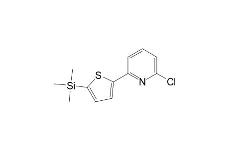 Pyridine, 2-chloro-6-[5-(trimethylsilyl)-2-thienyl]-