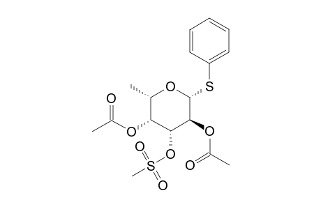 PHENYL-2,4-DI-O-ACETYL-3-O-METHYLSULFONYL-1-THIO-BETA-L-FUCOPYRANOSIDE