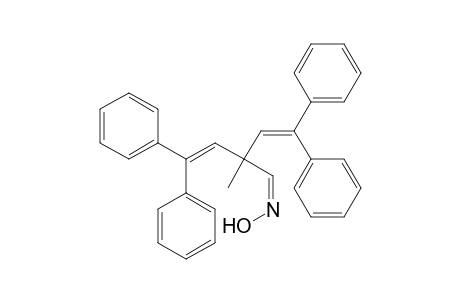 2-(2,2-Diphenylvinyl)-2-methyl-4,4-diphenyl-3-butenal Oxime