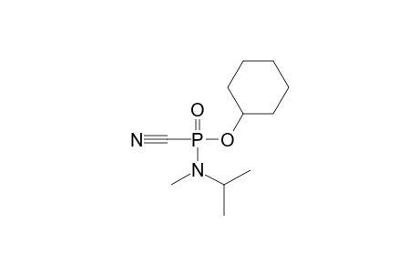 O-cyclohexyl N-isopropyl N-methyl phosphoramidocyanidate