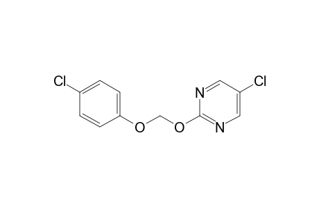 Pyrimidine, 5-chloro-2-[(4-chlorophenoxy)methoxy]-