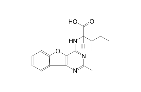 (2S)-3-methyl-2-[(2-methyl[1]benzofuro[3,2-d]pyrimidin-4-yl)amino]pentanoic acid