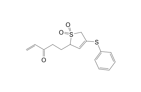 2-(3-Oxo-4-pentenyl)-4-phenylthio-3-sulfolene