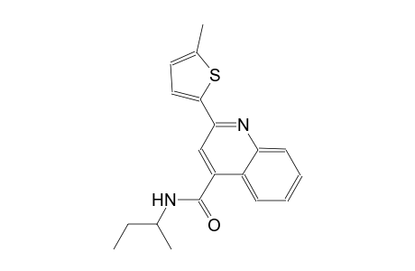 N-(sec-butyl)-2-(5-methyl-2-thienyl)-4-quinolinecarboxamide