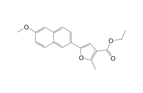 Ethyl 5-(2-methoxynaphthalen-6-yl)-2-methylfuran-3-carboxylate