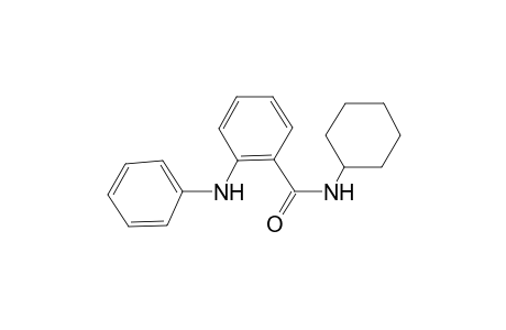 2-Anilino-N-cyclohexylbenzamide