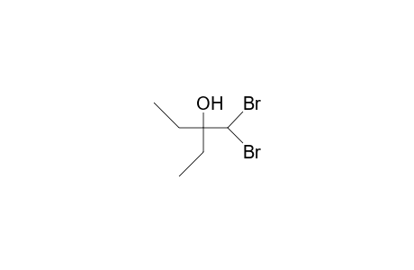 3-Dibromomethyl-pentan-3-ol