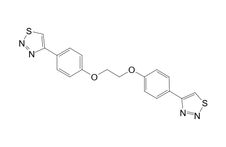 4-[4-[2-[4-(4-Thiadiazolyl)phenoxy]ethoxy]phenyl]thiadiazole