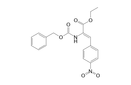 (Z)-Ethyl 2-(benzyloxycarbonylamino)-3-(4-nitrophenyl)prop-2-enoate