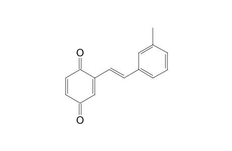 2-[2'-(3"-Methylphenylethenyl]-1,4-benzoquinone