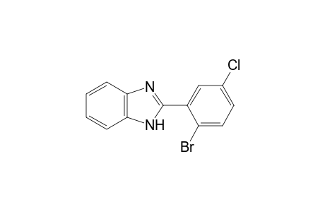 2-(2-bromo-5-chlorophenyl)benzimidazole